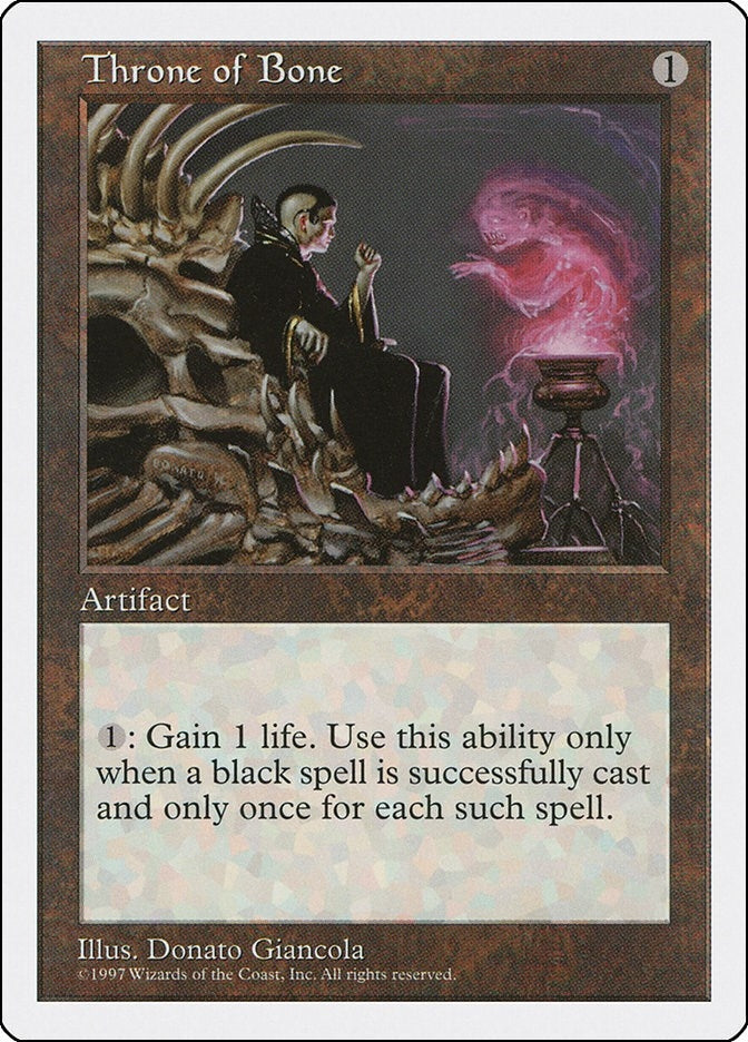 Throne of Bone [5ED] - MTG Single