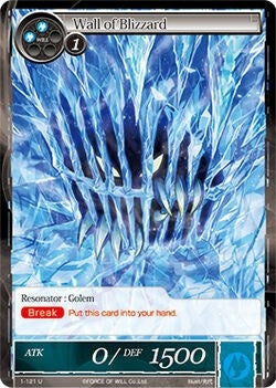 Wall of Blizzard (1) [OG1] - Force of Will Single