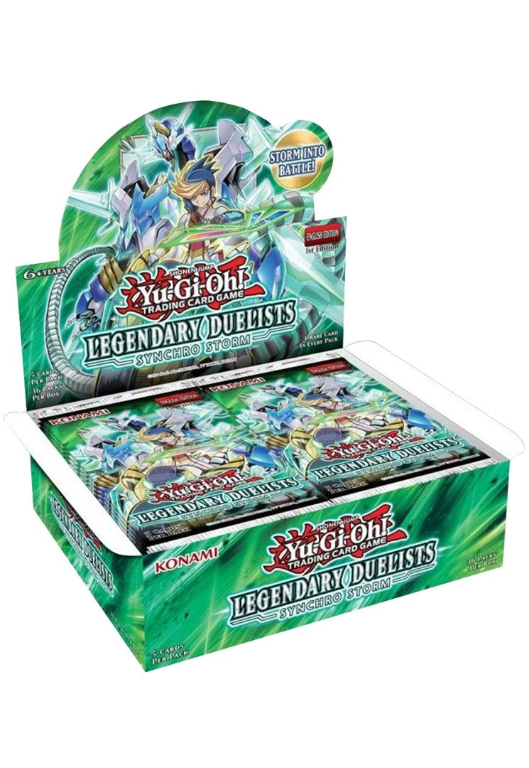 Legendary Duelists: Synchro Storm Booster Box [1st Edition] (LED8) - YuGiOh Sealed