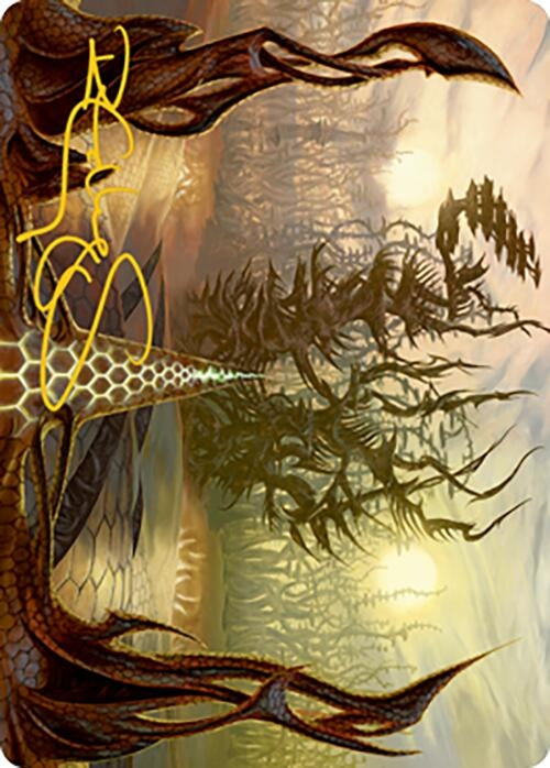 Thornglint Bridge Art Card (Gold-Stamped Signature) (81) [ASMH2] - MTG Single