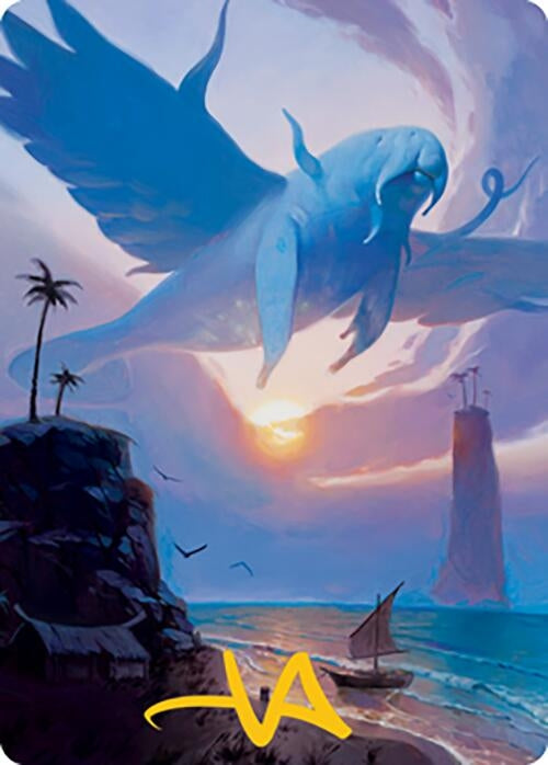 Aeromoeba Art Card (Gold-Stamped Signature) (11) [ASMH2] - MTG Single