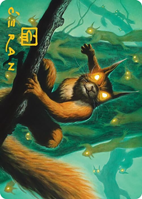 Chatterstorm Art Card (Gold-Stamped Signature) (69) [ASMH2] - MTG Single