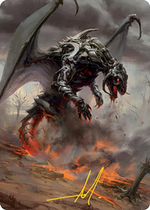 Scion of Draco Art Card (Gold-Stamped Signature) (62) [ASMH2] - MTG Single