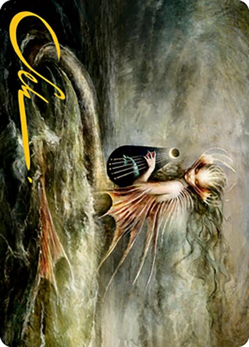 Svyelun of Sea and Sky Art Card (25/81) (Gold-Stamped Signature) (25) [ASMH2] - MTG Single