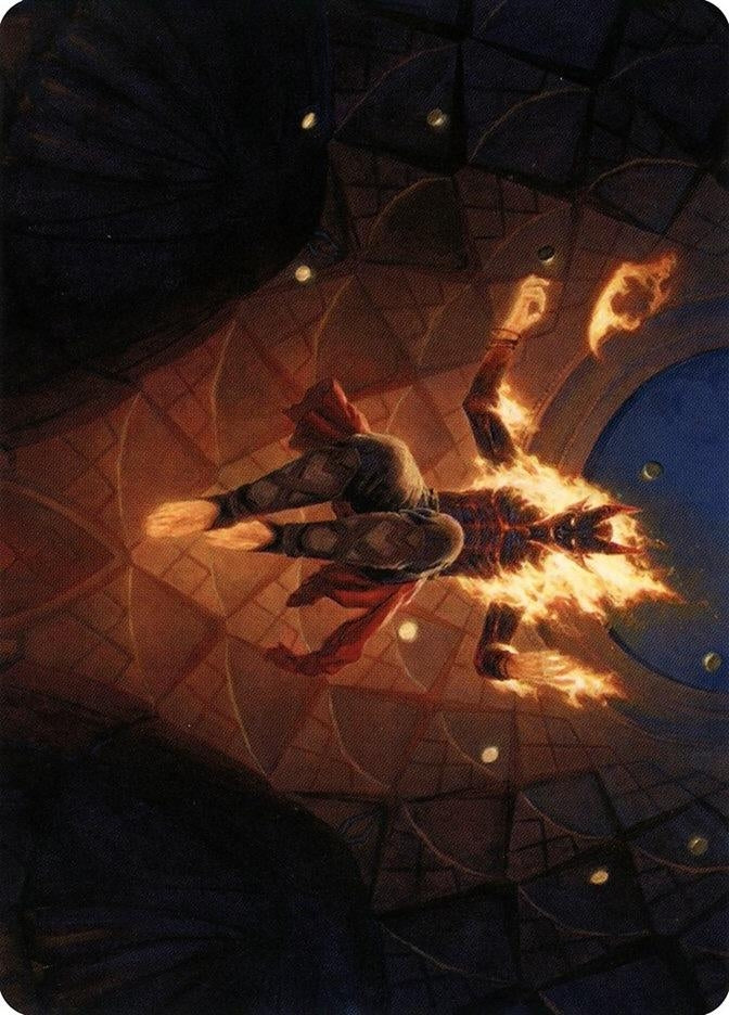 Yusri Fortune’s Flame Art Card (60) [ASMH2] - MTG Single