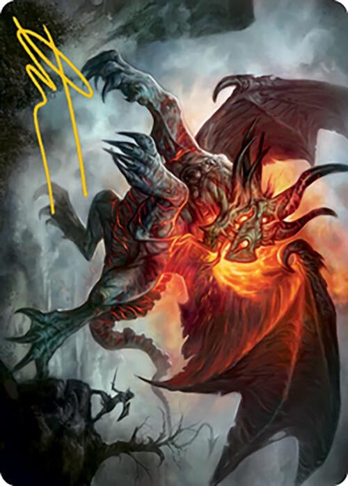 Piru the Volatile Art Card (Gold-Stamped Signature) (58) [ASMH2] - MTG Single
