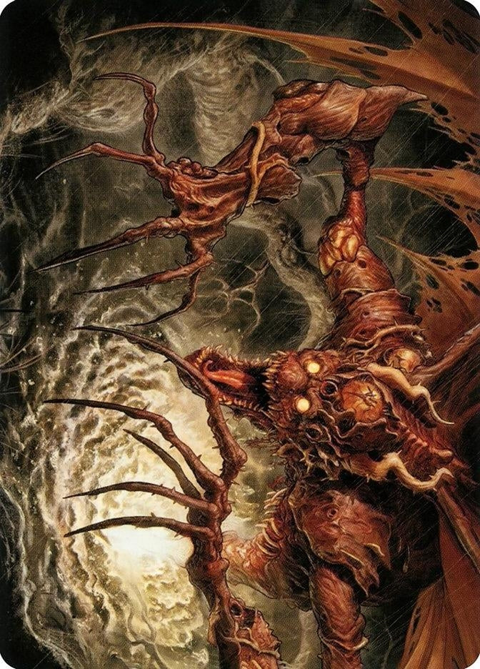 Archfiend of Sorrows Art Card (26) [ASMH2] - MTG Single