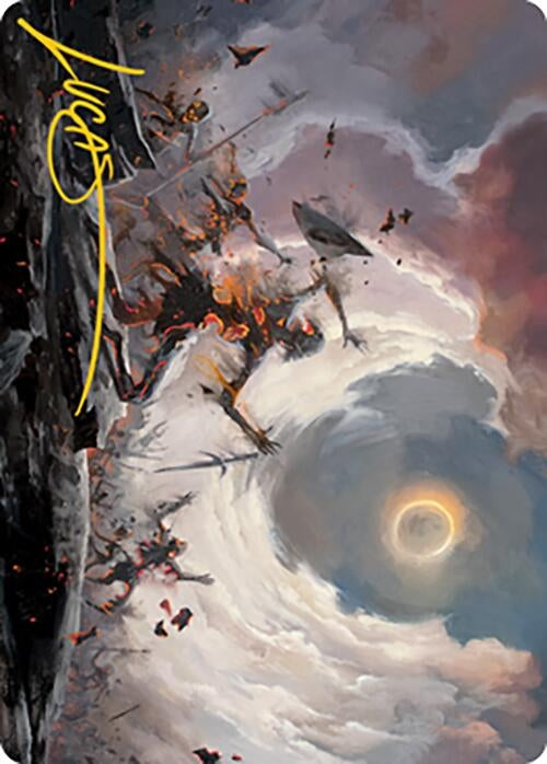 Damn Art Card (Gold-Stamped Signature) (28) [ASMH2] - MTG Single