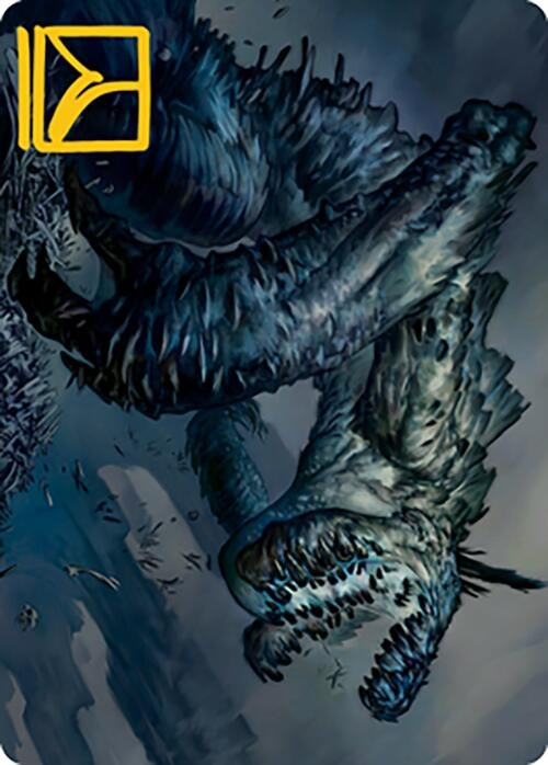 Necrogoyf Art Card (Gold-Stamped Signature) (31) [ASMH2] - MTG Single