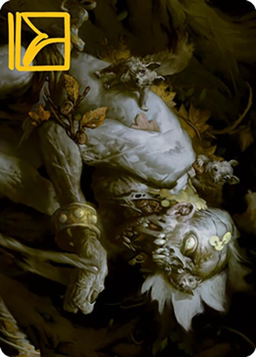 Nested Shambler Art Card (Gold-Stamped Signature) (32) [ASMH2] - MTG Single