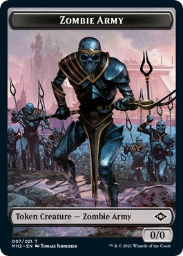 Zombie Army Token (0) [MH2] - MTG Single