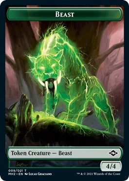 Beast Token (0) [MH2] - MTG Single