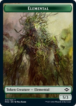 Elemental Token (0) [MH2] - MTG Single