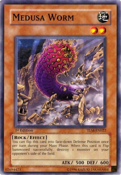 Medusa Worm (22) (TLM) - YuGiOh Single