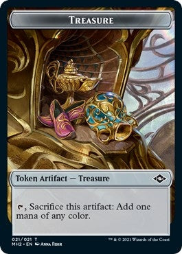 Treasure (021) Token (0) [MH2] - MTG Single