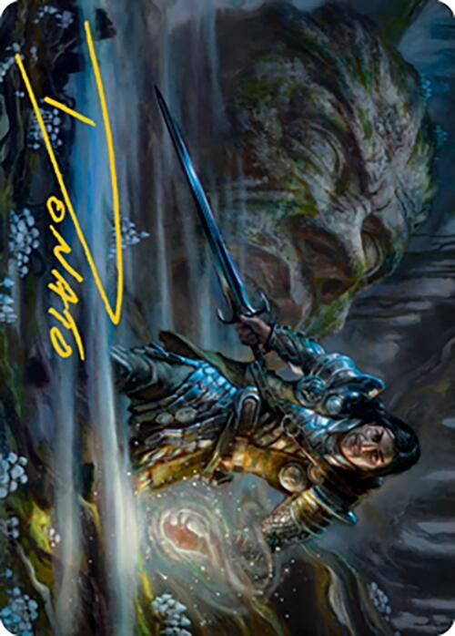 Carth the Lion Art Card (Gold-Stamped Signature) (47) [ASMH2] - MTG Single