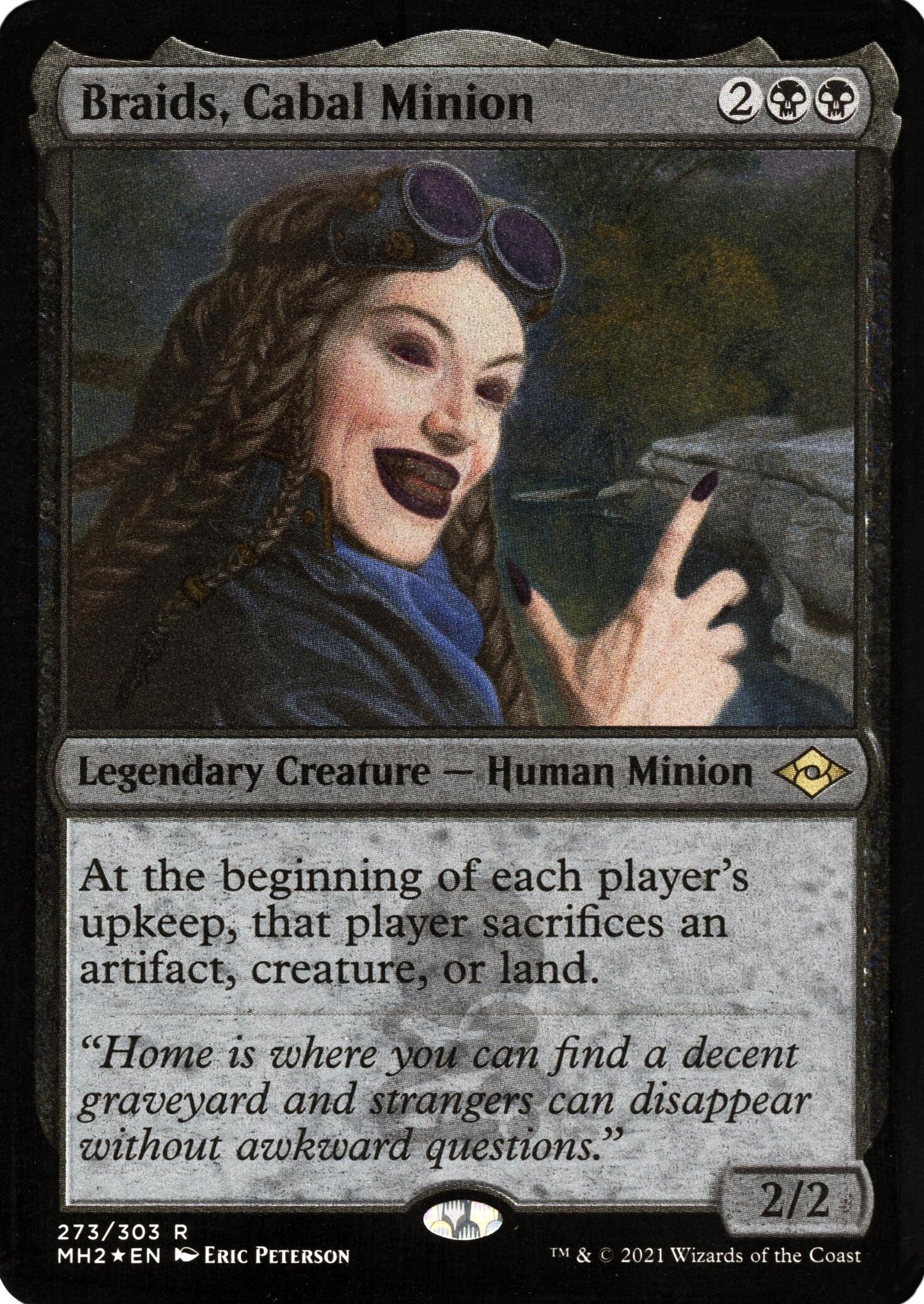 Braids Cabal Minion (Foil Etched) (273) [MH2] - MTG Single