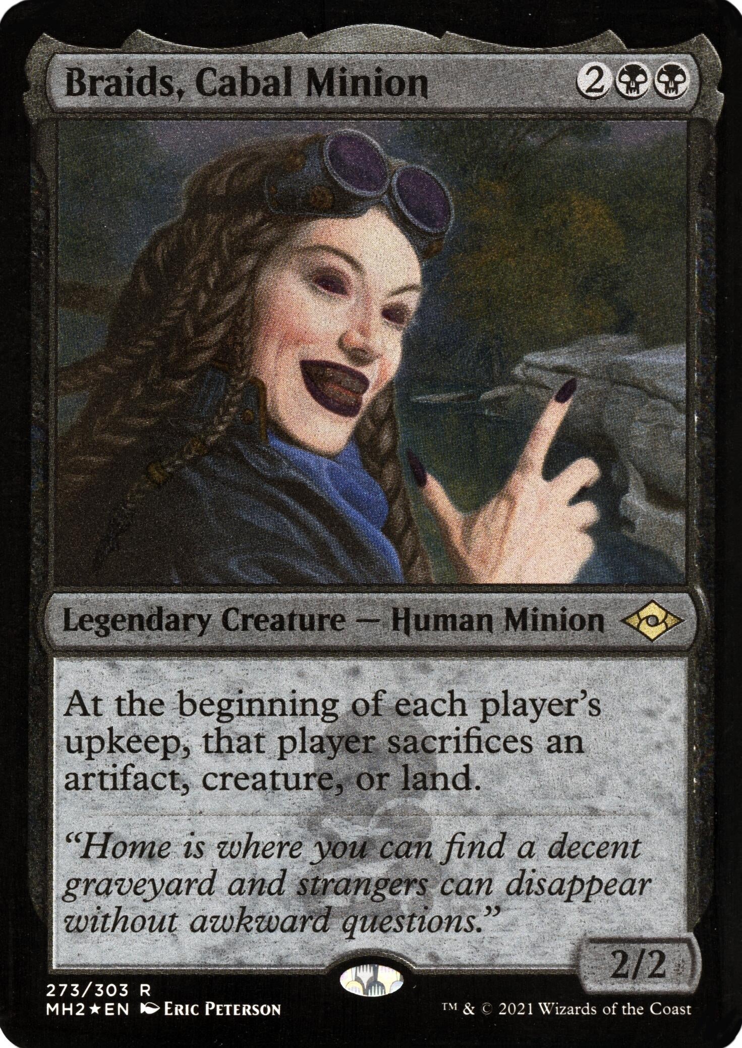 Braids Cabal Minion (Foil Etched) (273) [MH2] - MTG Single