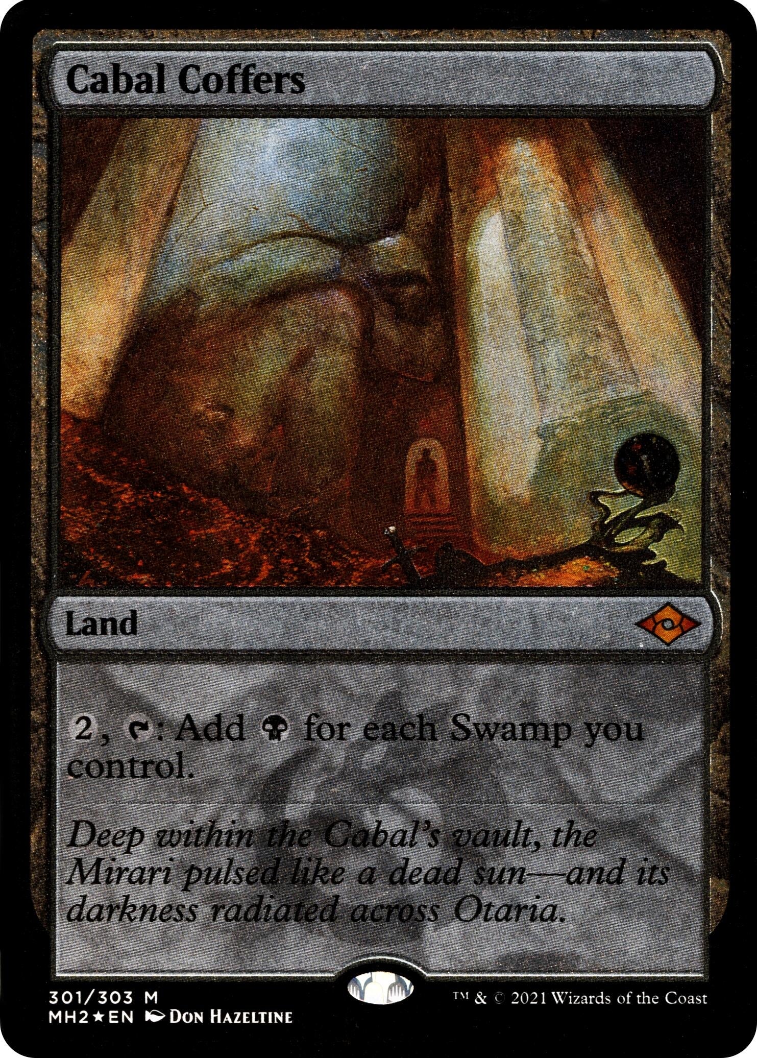 Cabal Coffers (Foil Etched) (301) [MH2] - MTG Single