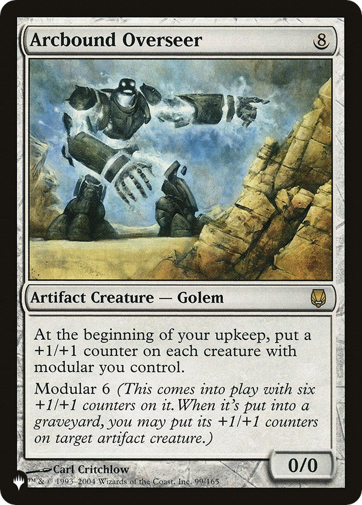 Arcbound Overseer (99) [LIST] - MTG Single
