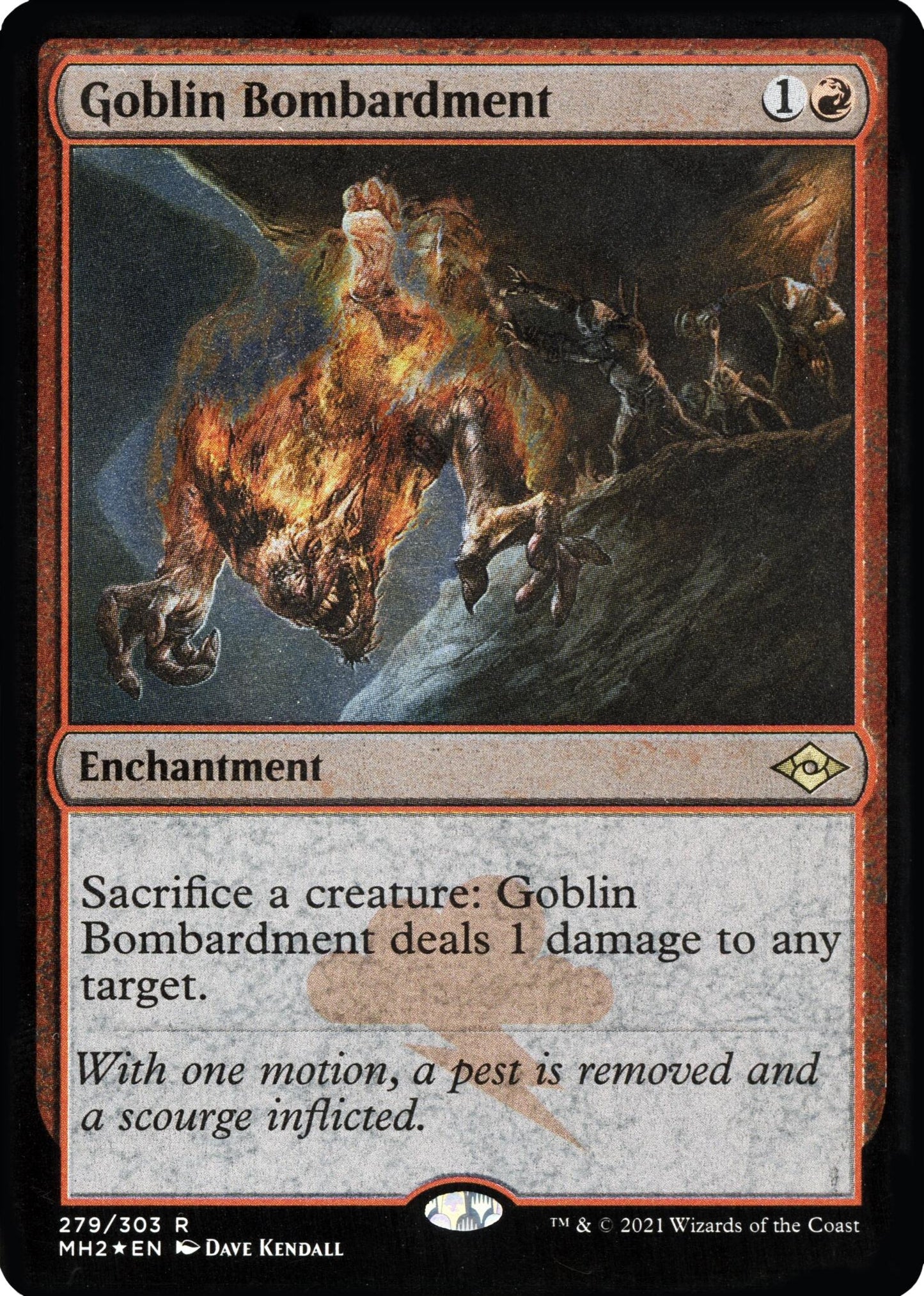 Goblin Bombardment (Foil Etched) (279) [MH2] - MTG Single