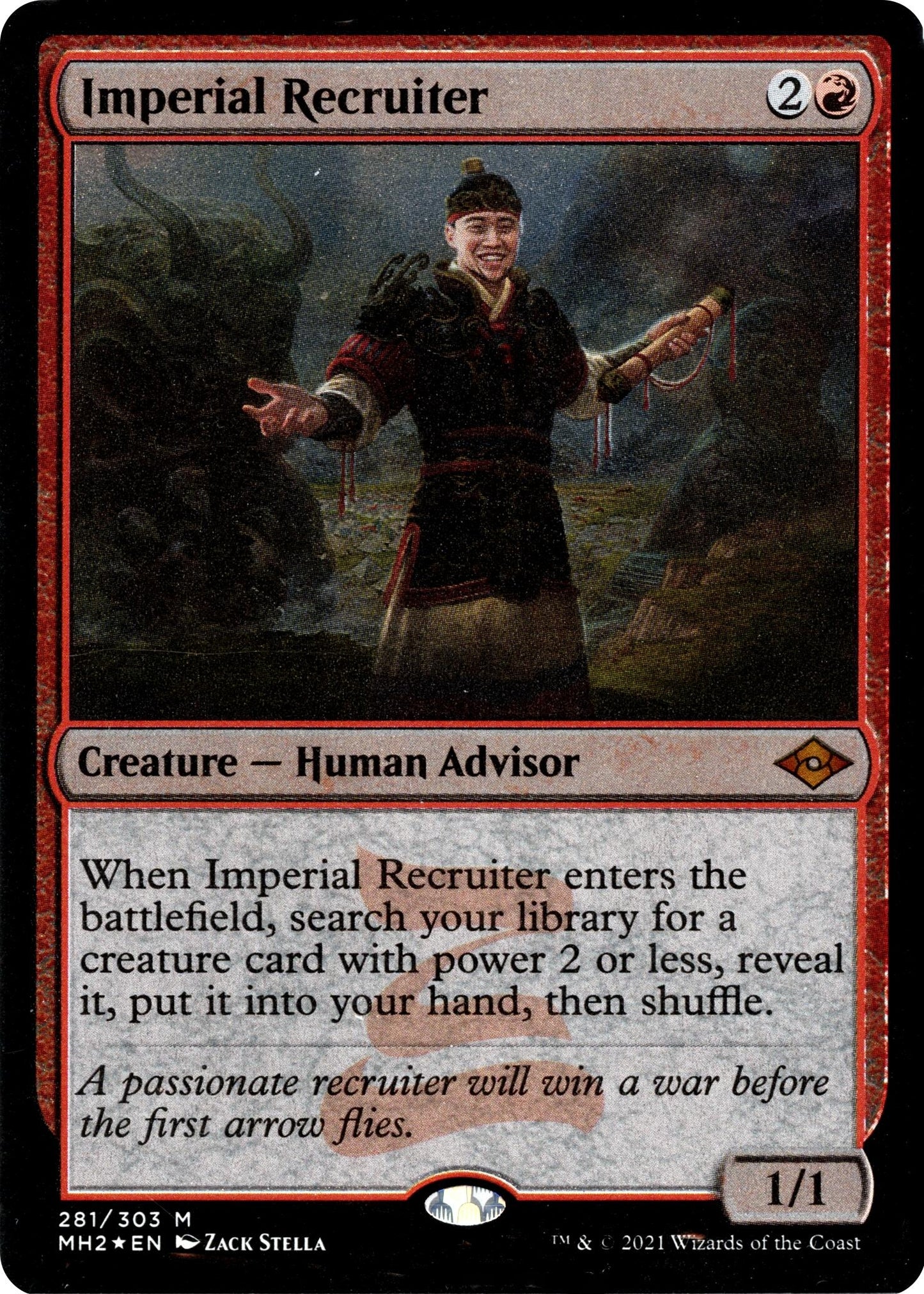 Imperial Recruiter (Foil Etched) (281) [MH2] - MTG Single