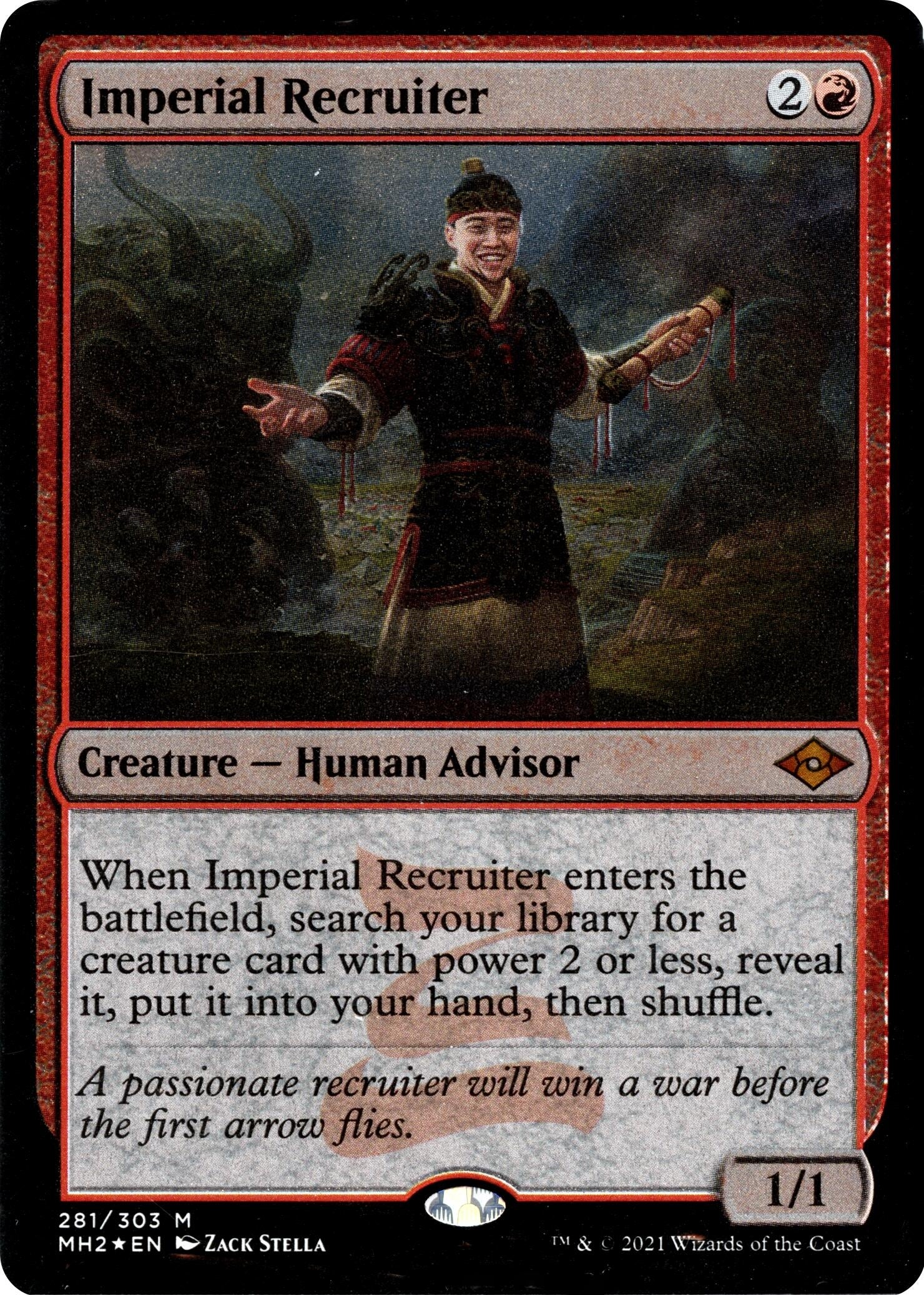 Imperial Recruiter (Foil Etched) (281) [MH2] - MTG Single