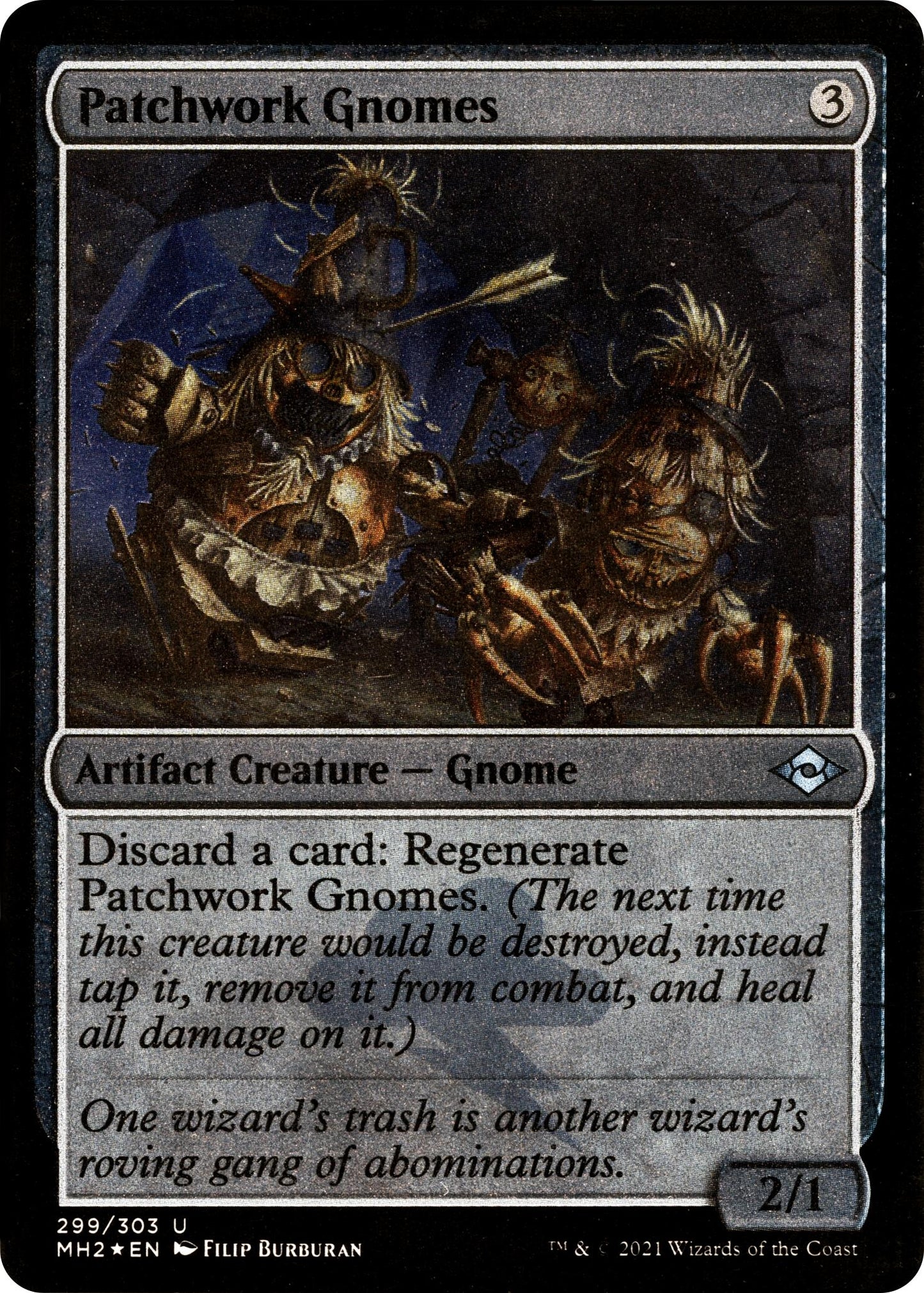 Patchwork Gnomes (Foil Etched) (299) [MH2] - MTG Single