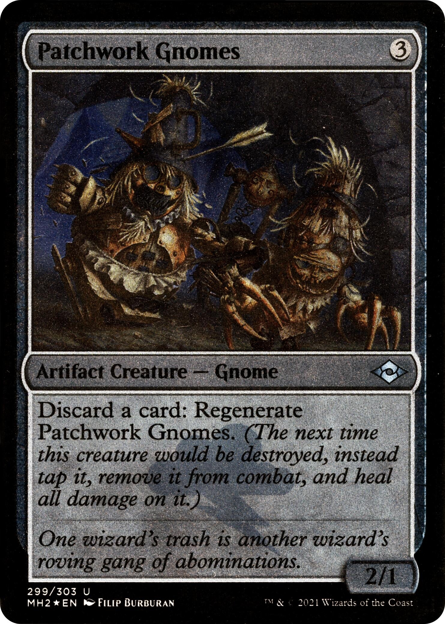 Patchwork Gnomes (Foil Etched) (299) [MH2] - MTG Single