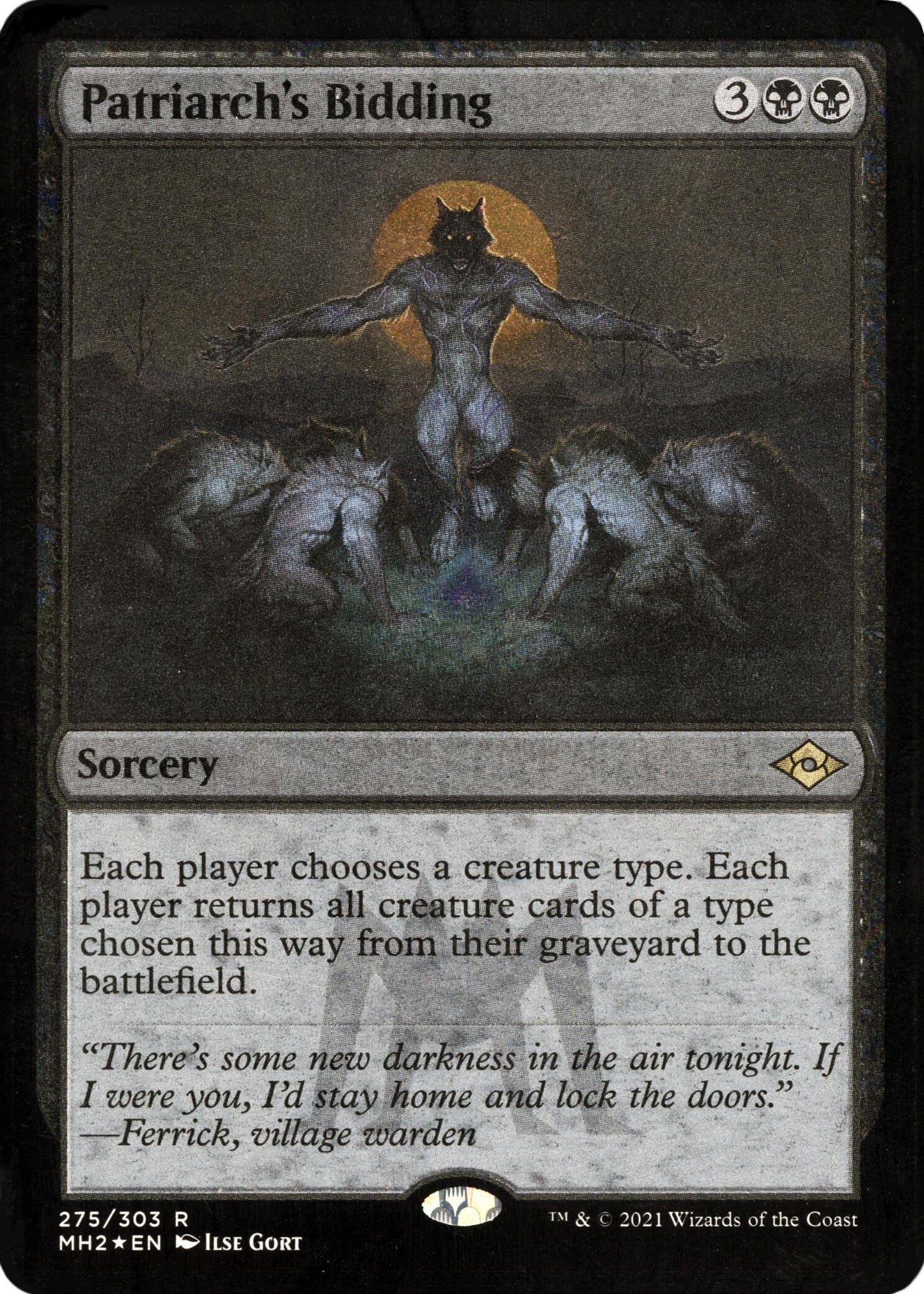 Patriarch’s Bidding (Foil Etched) (275) [MH2] - MTG Single
