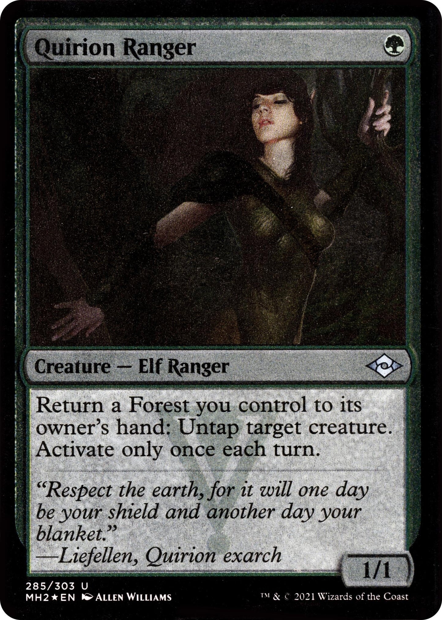Quirion Ranger (Foil Etched) (285) [MH2] - MTG Single