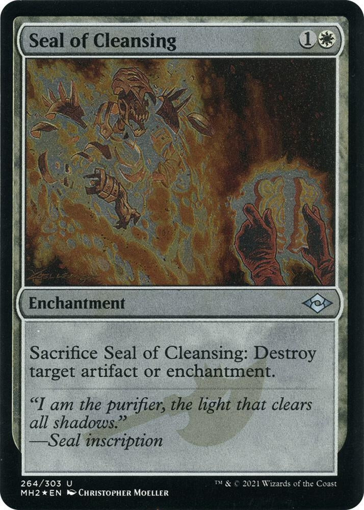 Seal of Cleansing (Foil Etched) (264) [MH2] - MTG Single