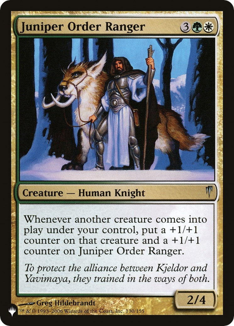 Juniper Order Ranger (130) [LIST] - MTG Single