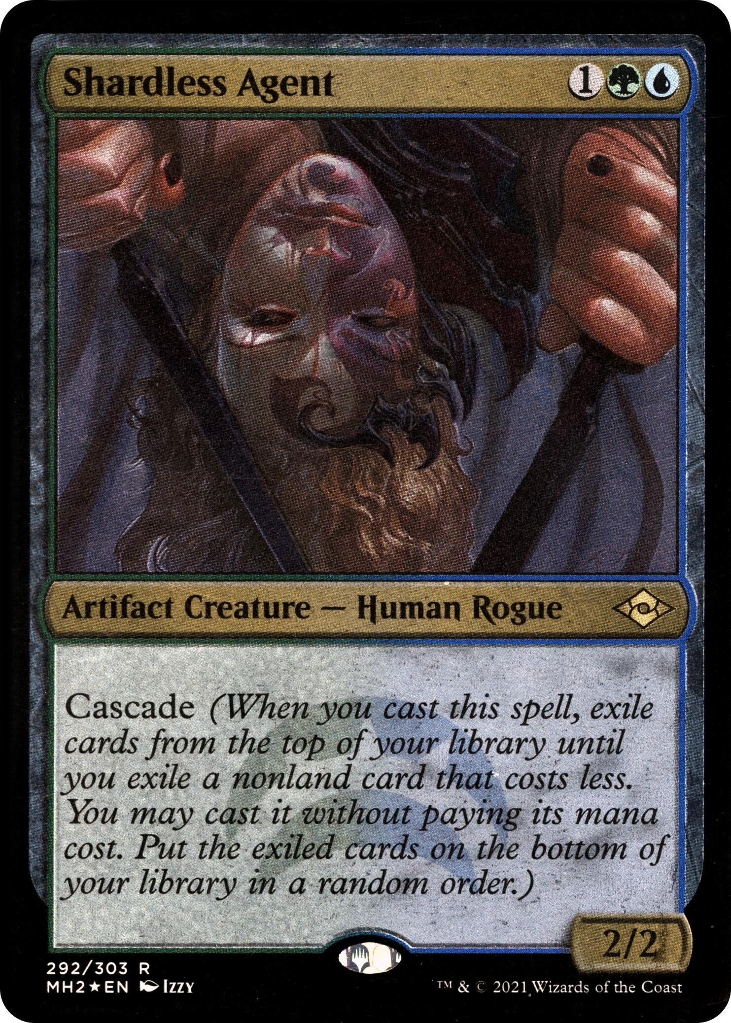 Shardless Agent (Foil Etched) (292) [MH2] - MTG Single