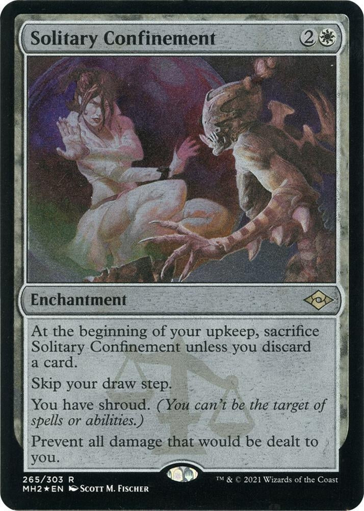 Solitary Confinement (Foil Etched) (265) [MH2] - MTG Single