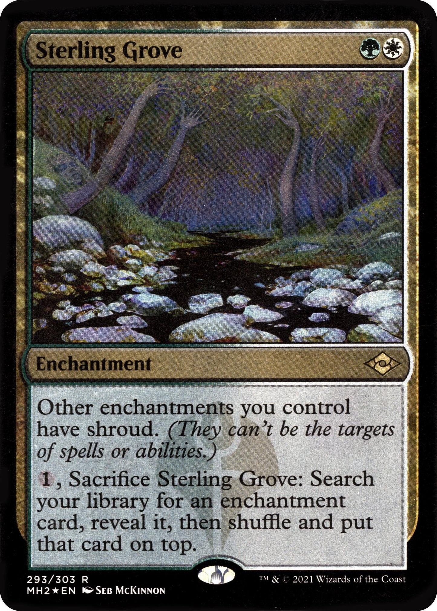 Sterling Grove (Foil Etched) (293) [MH2] - MTG Single