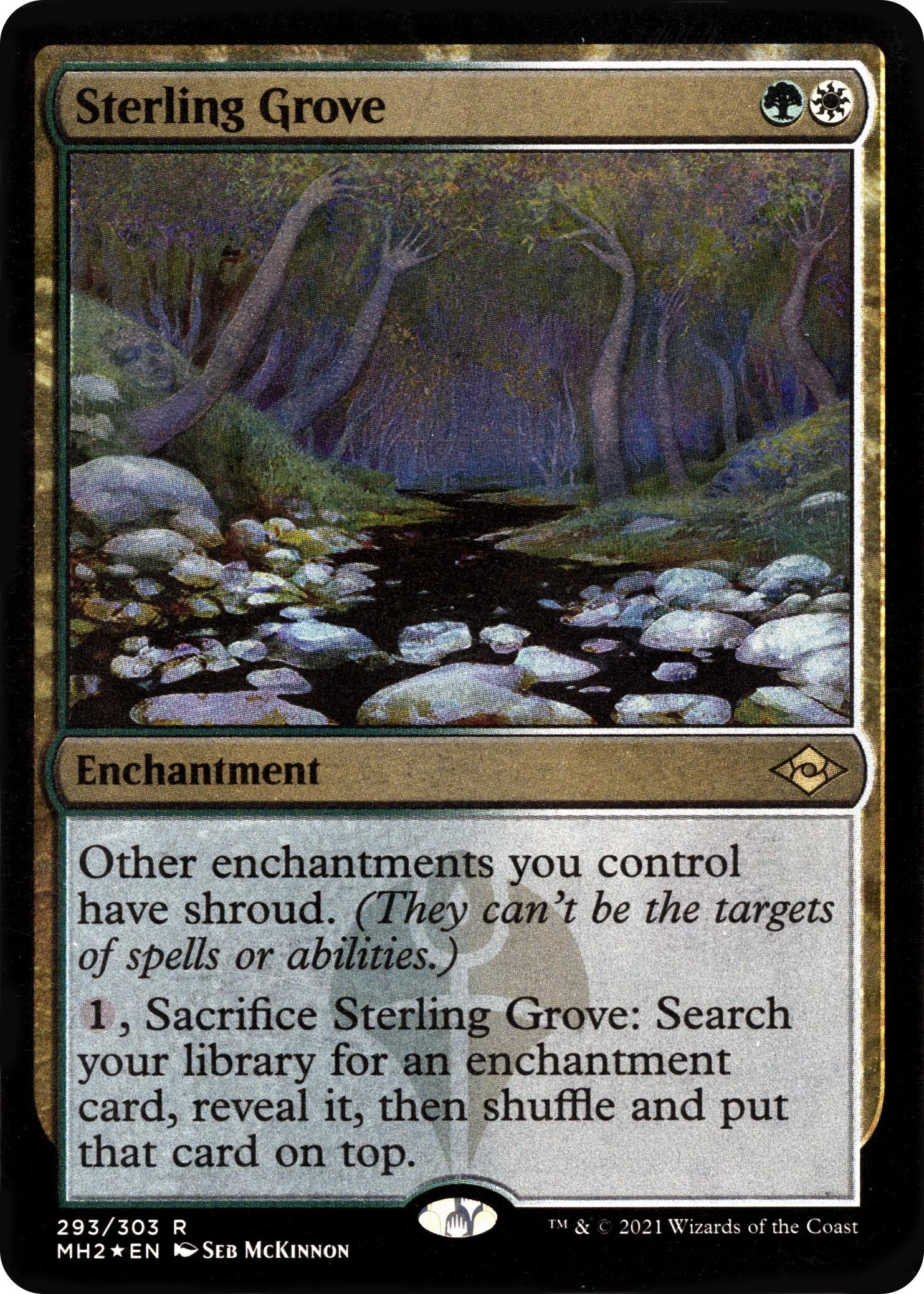 Sterling Grove (Foil Etched) (293) [MH2] - MTG Single