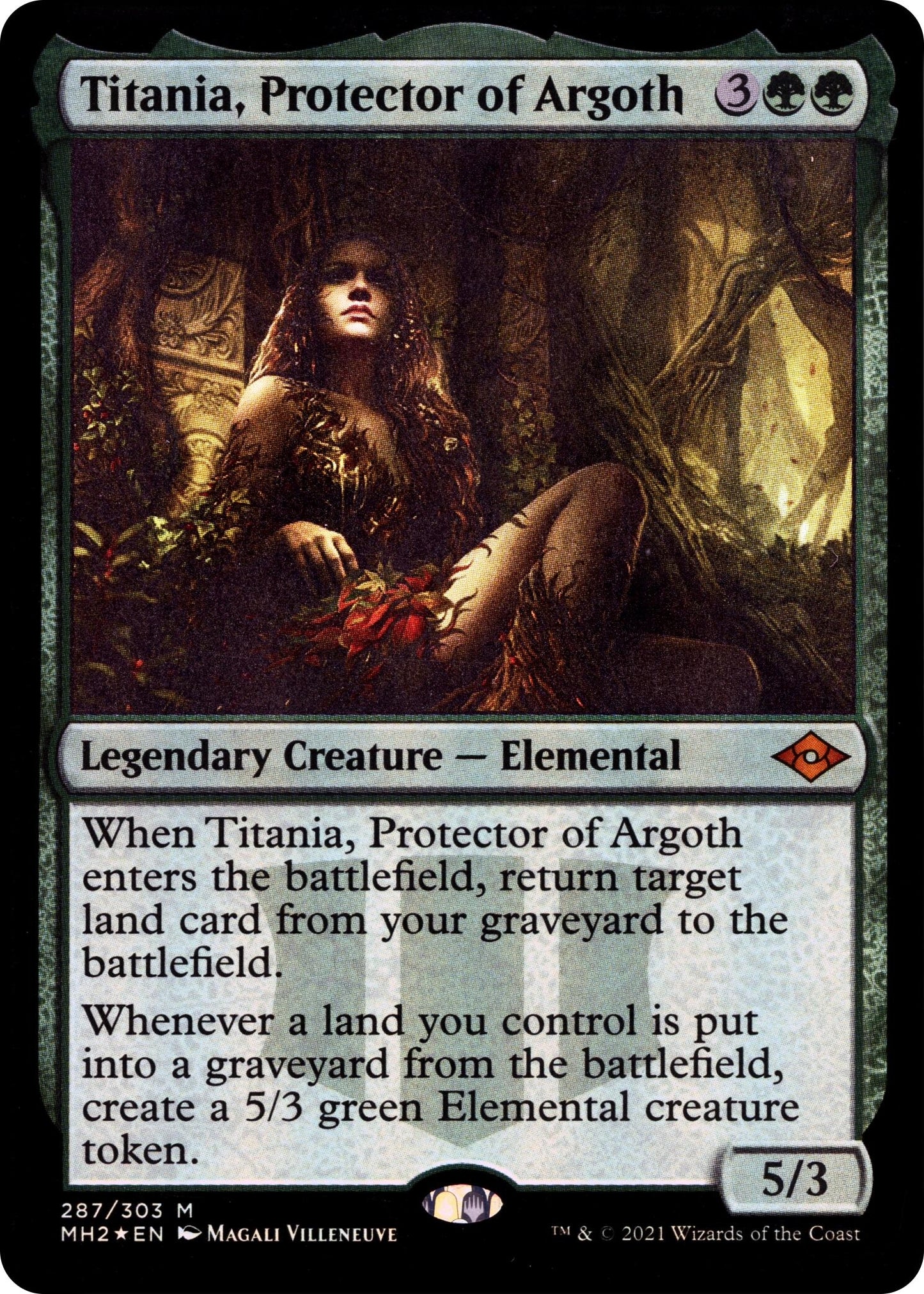 Titania Protector of Argoth (Foil Etched) (287) [MH2] - MTG Single