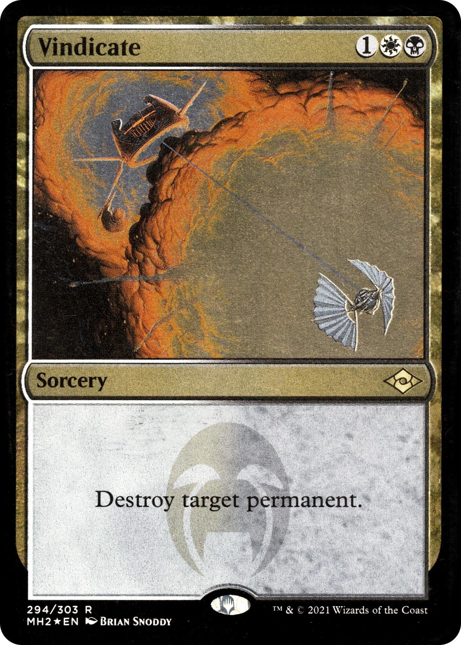 Vindicate (Foil Etched) (294) [MH2] - MTG Single