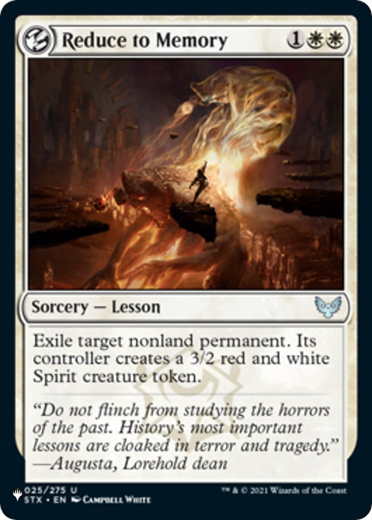 Reduce to Memory (25) [LIST] - MTG Single