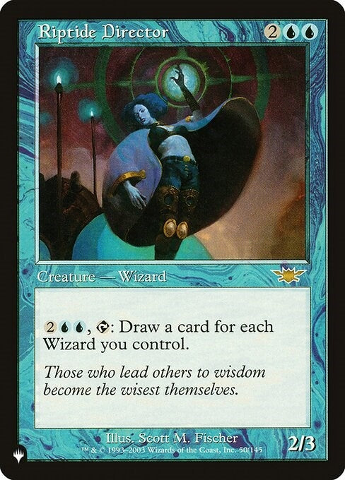 Riptide Director (50) [LIST] - MTG Single
