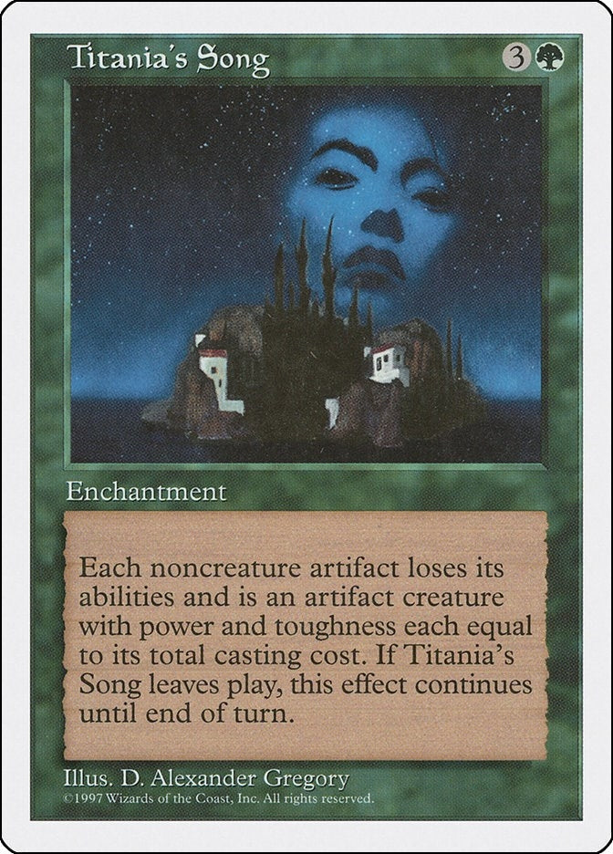 Titania’s Song [5ED] - MTG Single