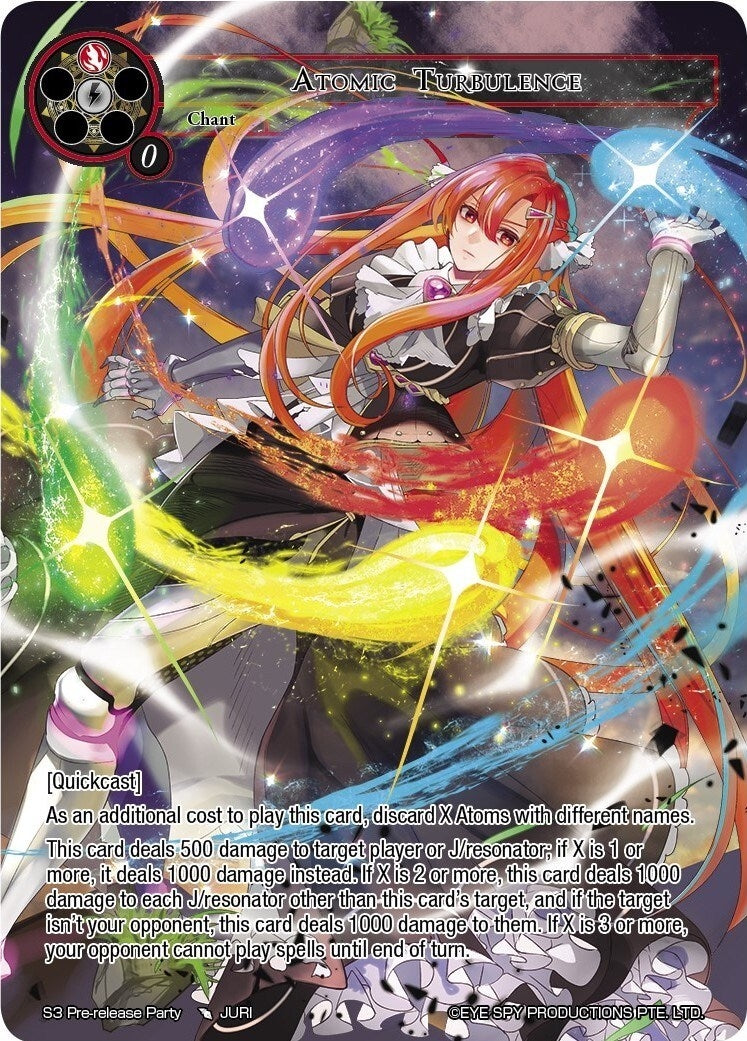 Atomic Turbulence (3) [PRO] - Force of Will Single
