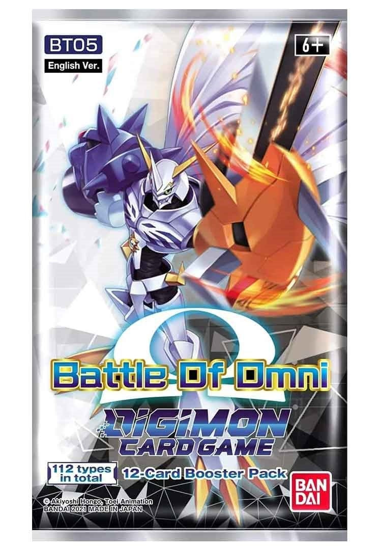 Battle of Omni Booster Pack [BT05] - Digimon Card Game Sealed