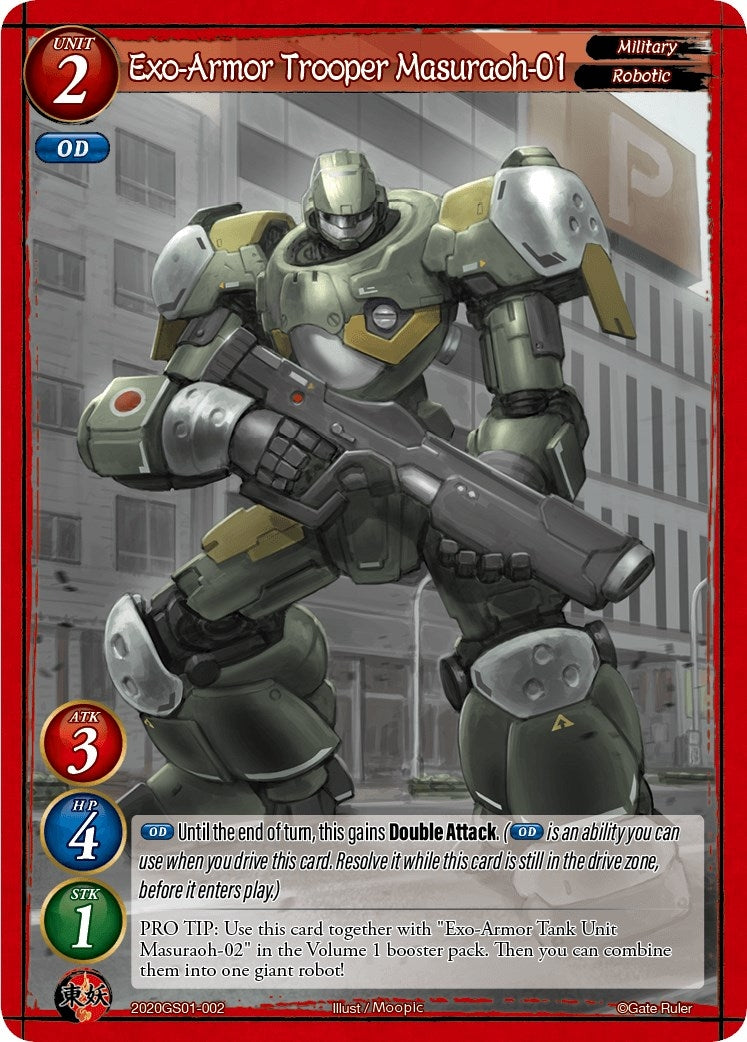 Exo-Armor Trooper Masuraoh-01 (2020) [S01] - Gate Ruler Single