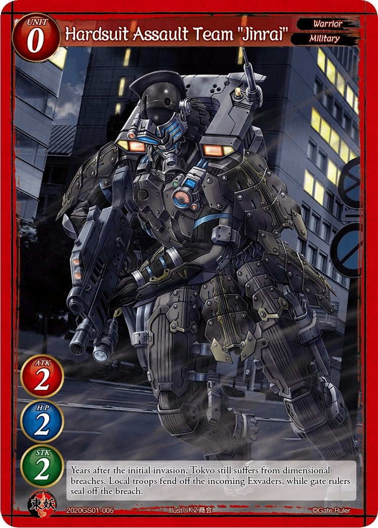 Hardsuit Assault Team ’Jinrai’ (2020) [S01] - Gate Ruler Single