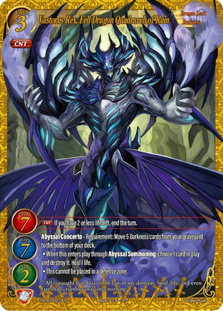 Vastorus Rex Fell Dragon Quadrarch of Ruin (Extended Art) (2020) [S02] - Gate Ruler Single