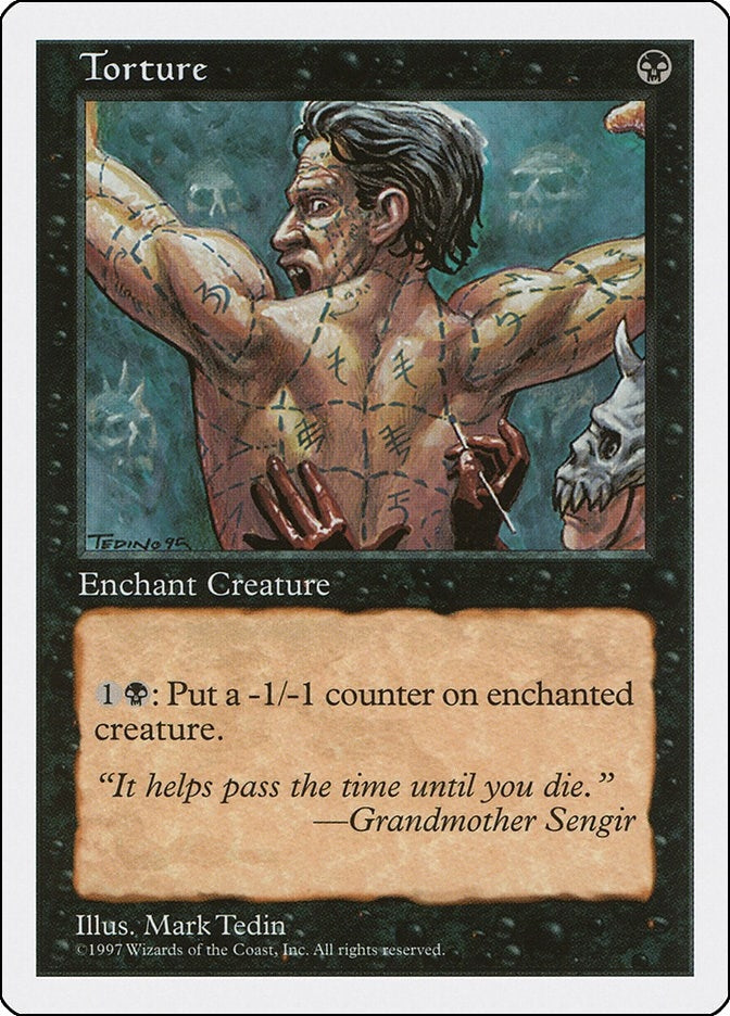 Torture [5ED] - MTG Single