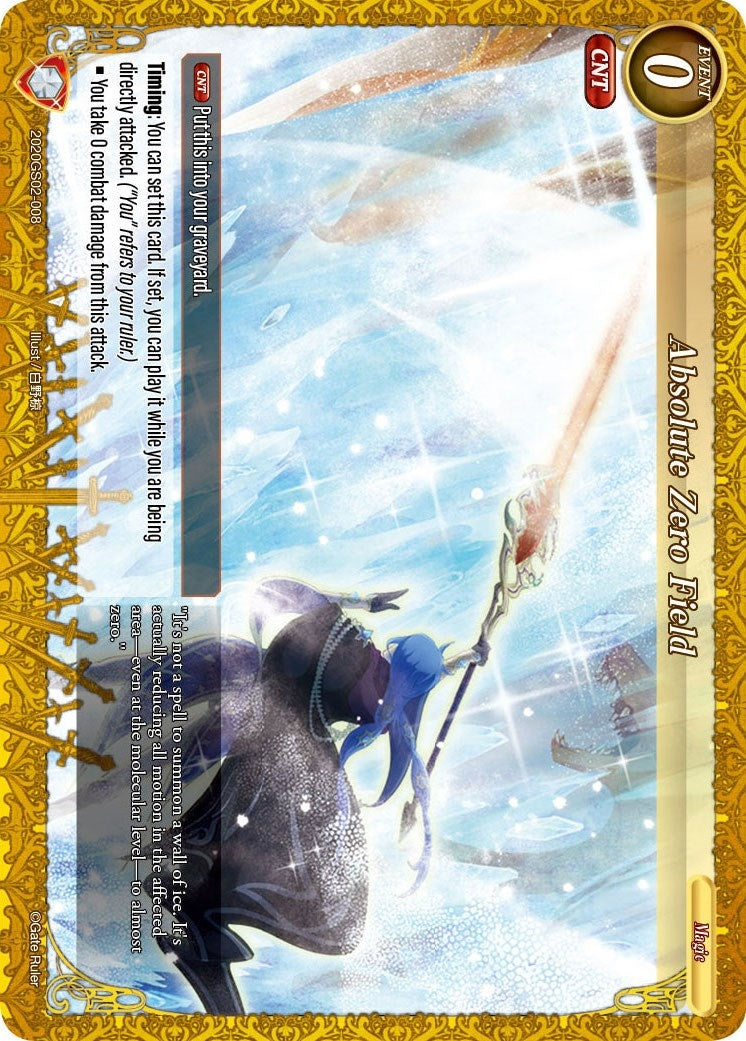 Absolute Zero Field (2020) [S02] - Gate Ruler Single