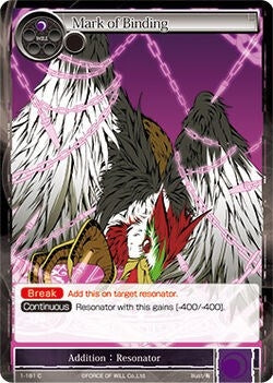 Mark of Binding (1) [OG1] - Force of Will Single